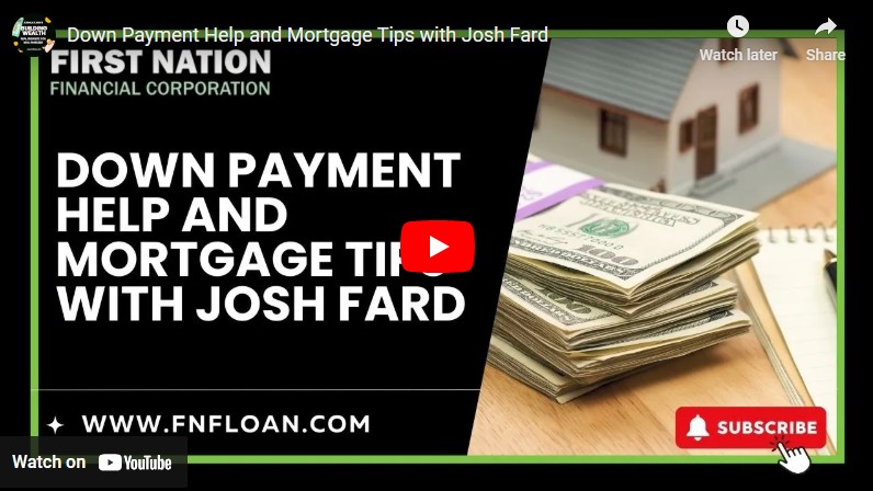 Downpayment on Mortgage